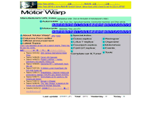 Tablet Screenshot of motorwarp.com